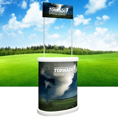 Promotional Counter for Outdoors