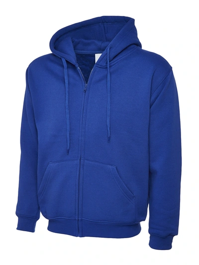 Royal Full zip Hooded Sweatshirt