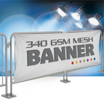 340gsm Mesh Banner