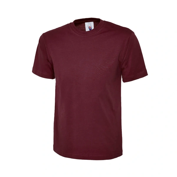 Maroon Crew Neck T