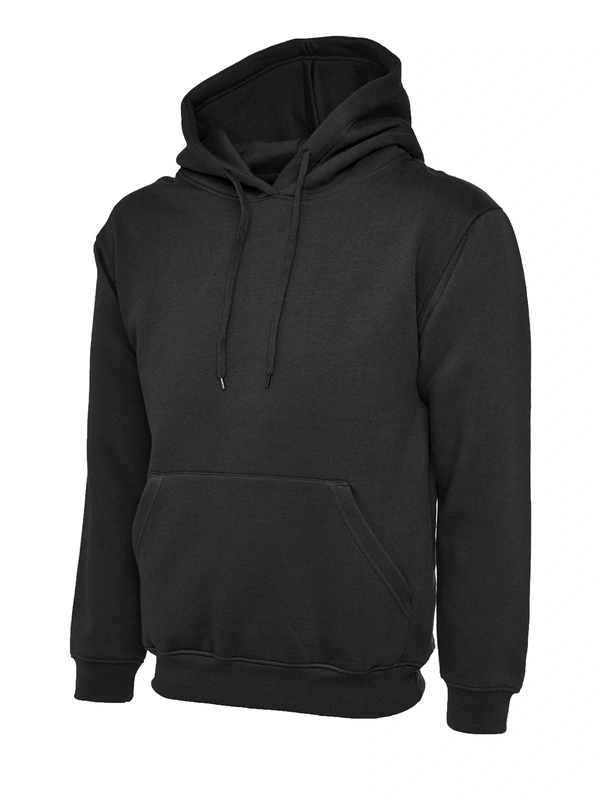 Black Hooded Sweatshirt