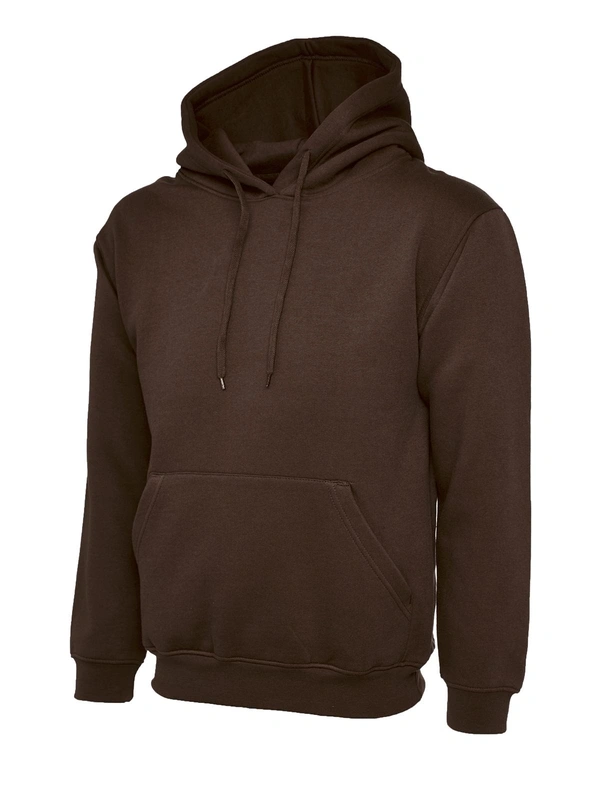 Brown Hooded Sweatshirt