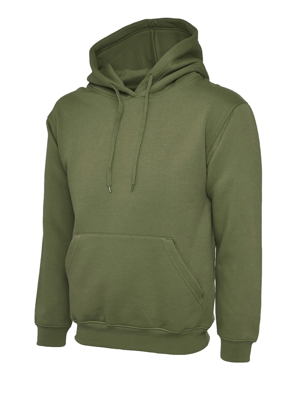 Olive Hooded Sweatshirt