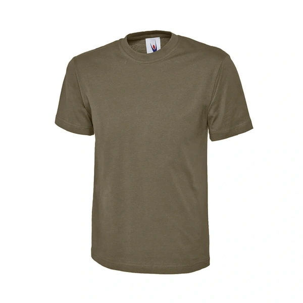Military Green Crew Neck T