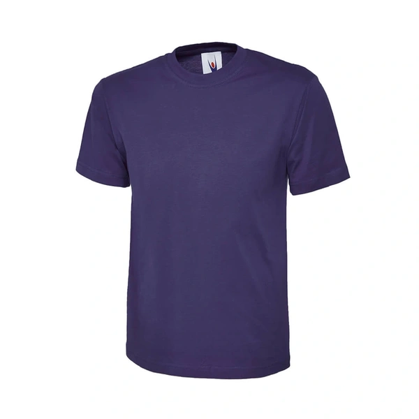 Purple Crew Neck T