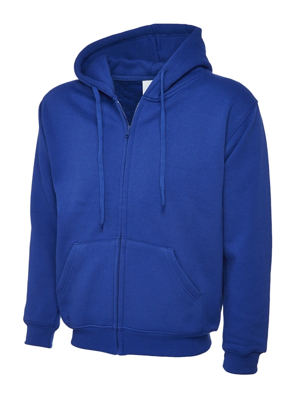 Royal Full zip Hooded Sweatshirt