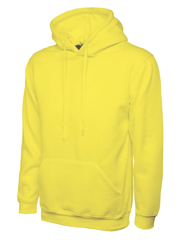 Yellow Hooded Sweatshirt