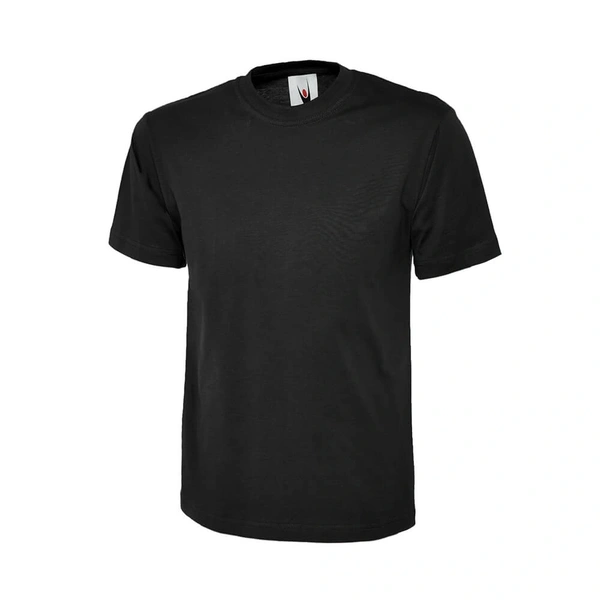 Black Crew Neck T