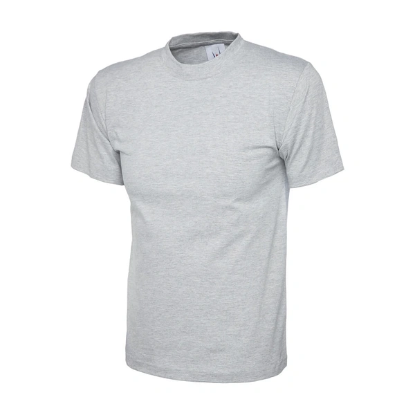 Heather Grey Crew Neck T