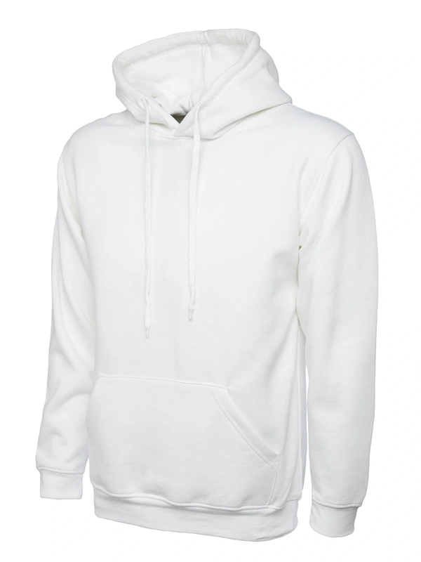 White Hooded Sweatshirt