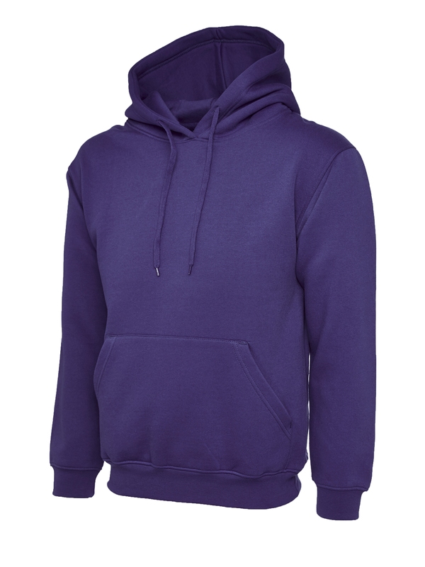 Purple Hooded Sweatshirt
