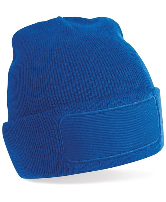 Royal Rectangle Patch Beanie